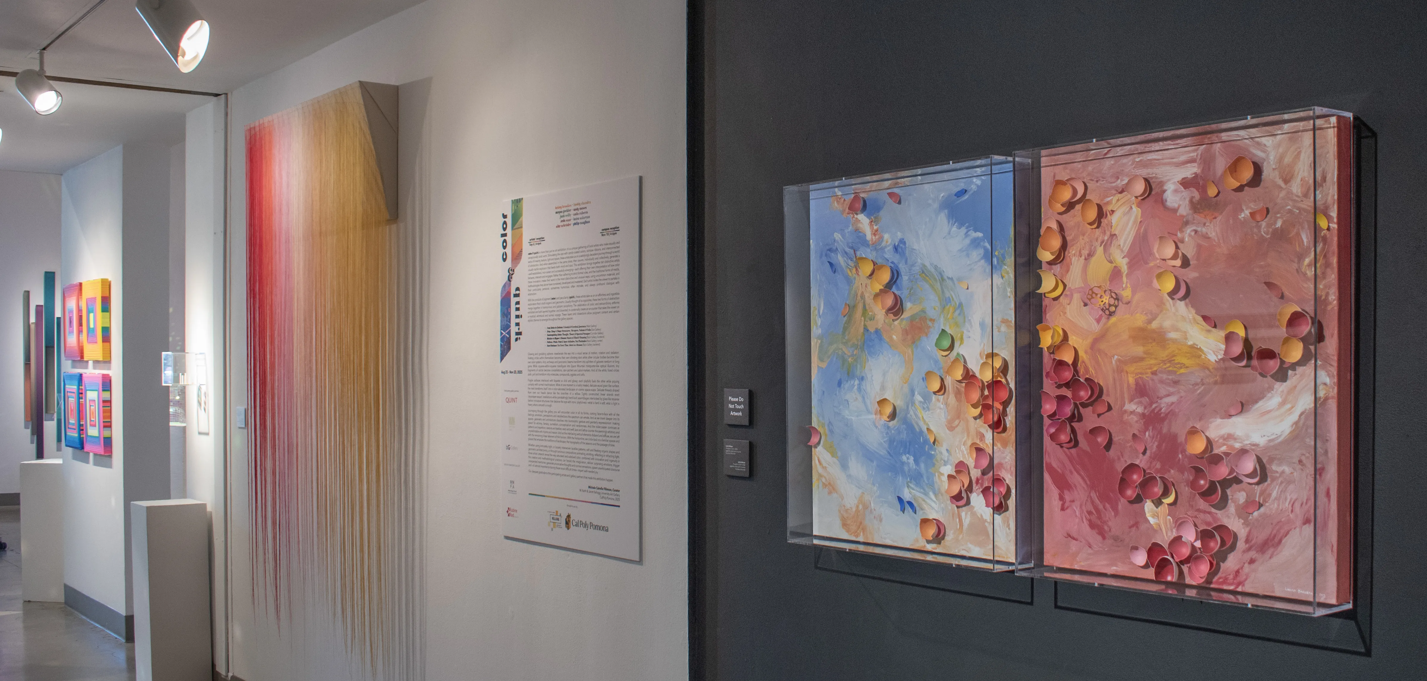 Installation view of the Back Gallery.