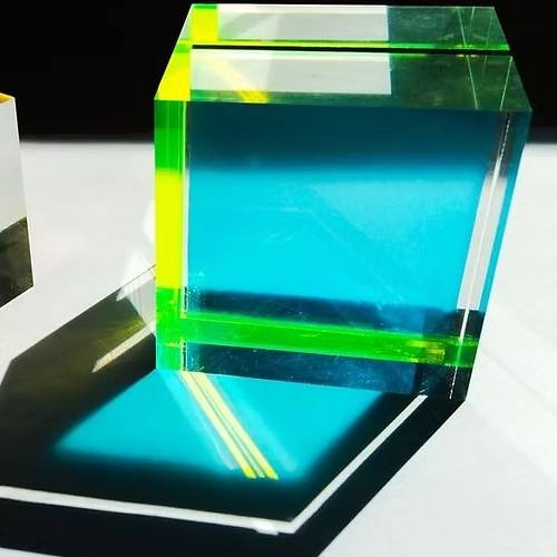 Detail shot of Seda Saar's "Geocube".