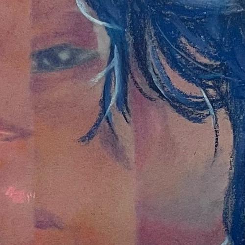 "Distorted Self Portrait" by Annie Salazar