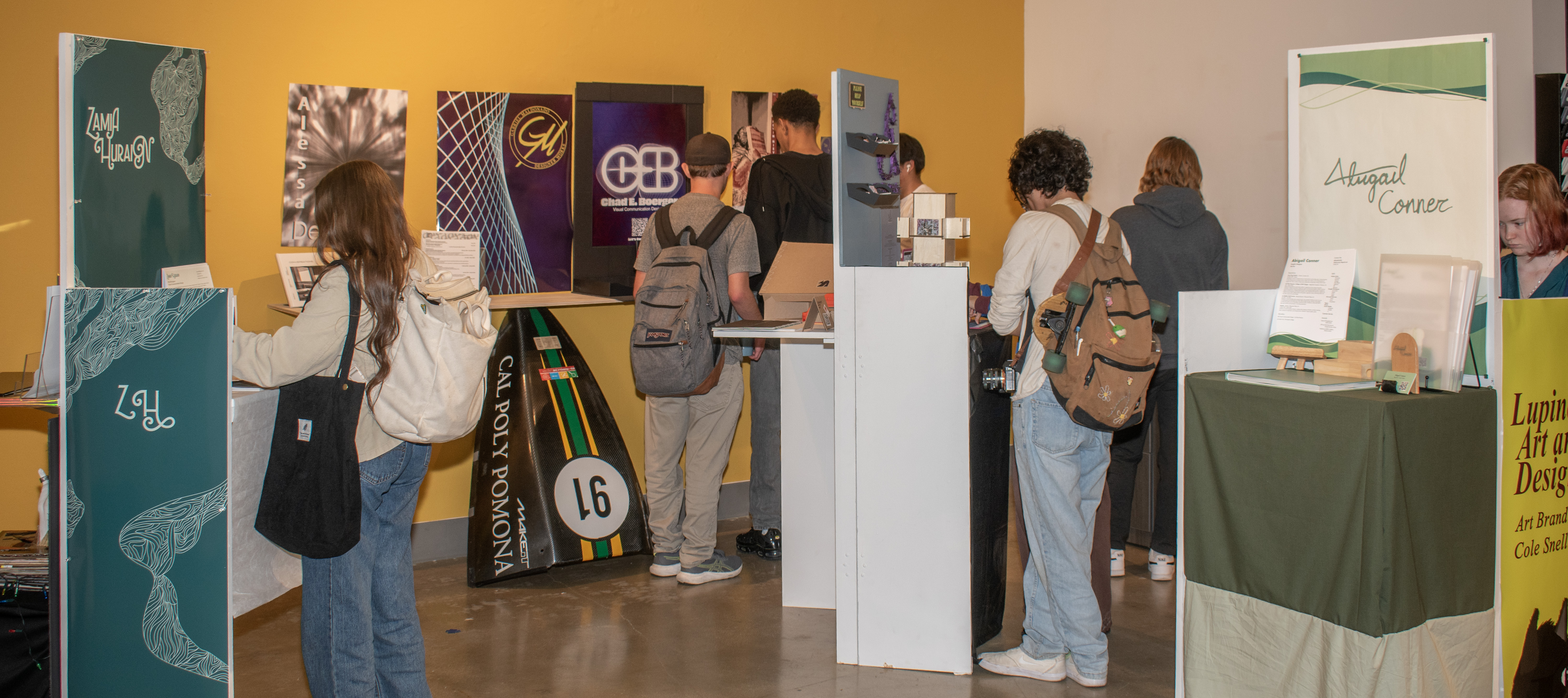 Reception photo of 2D+3D+ awards.