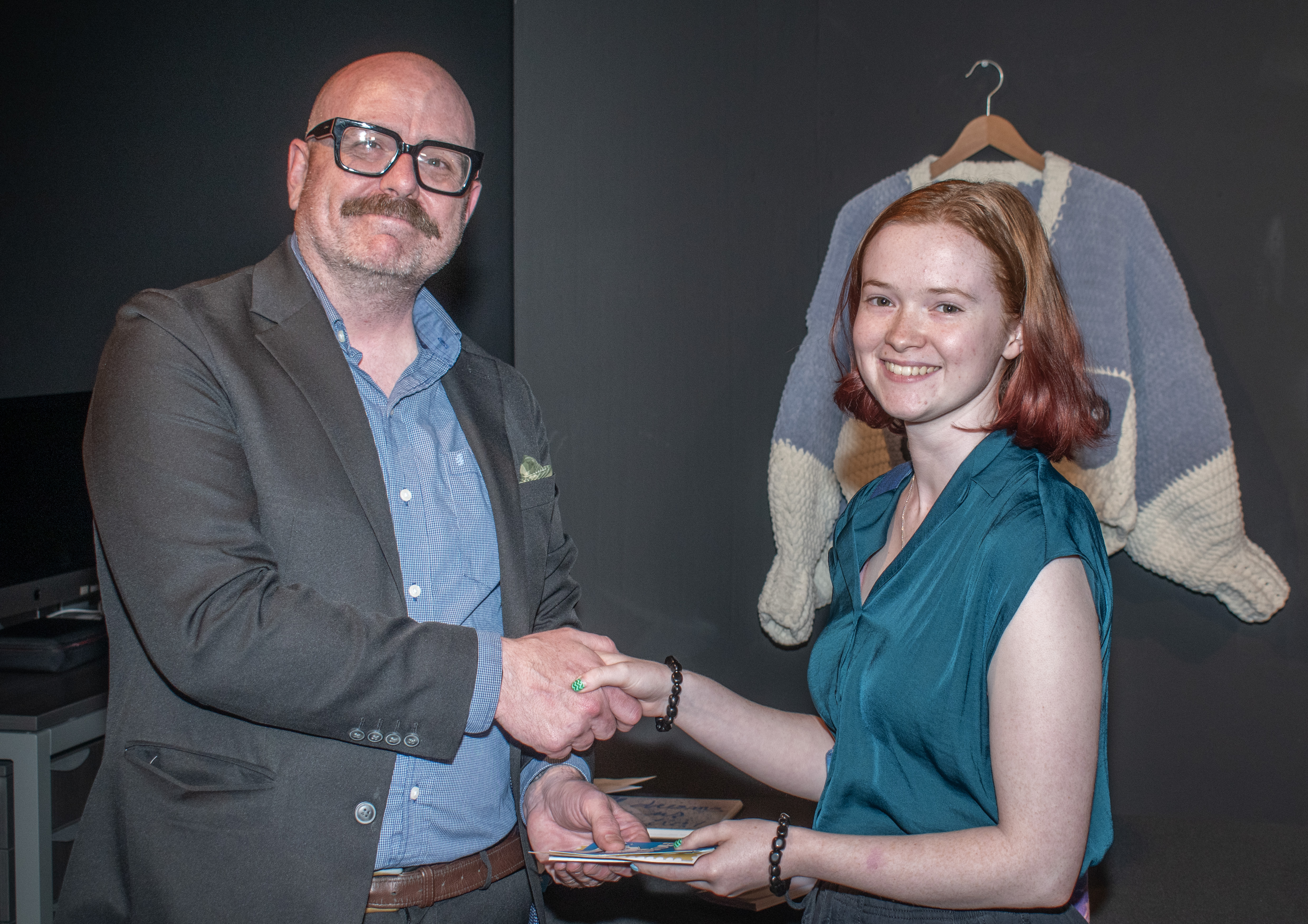 Reception photo of 2D+3D+ awards.