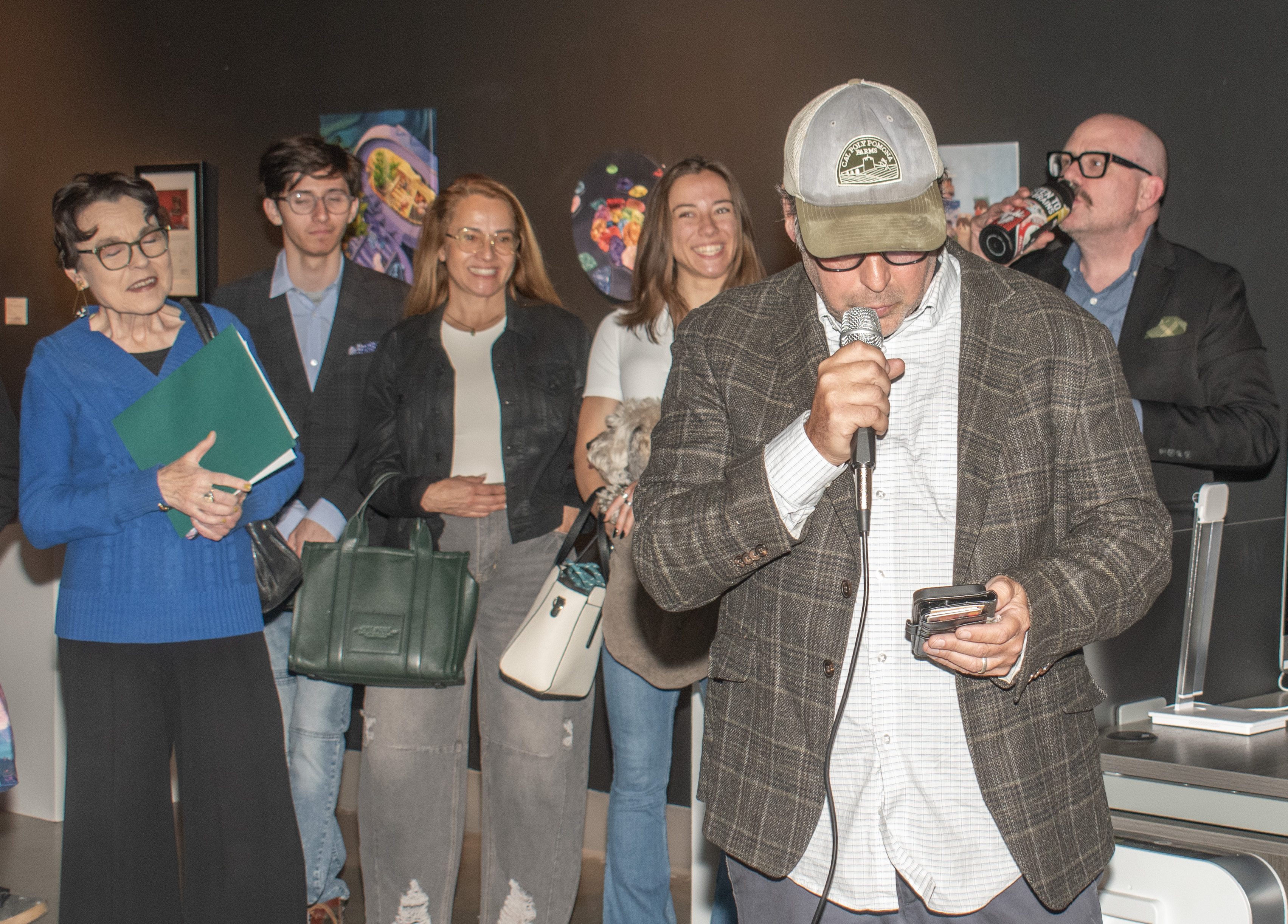 Reception photo of 2D+3D+ awards.