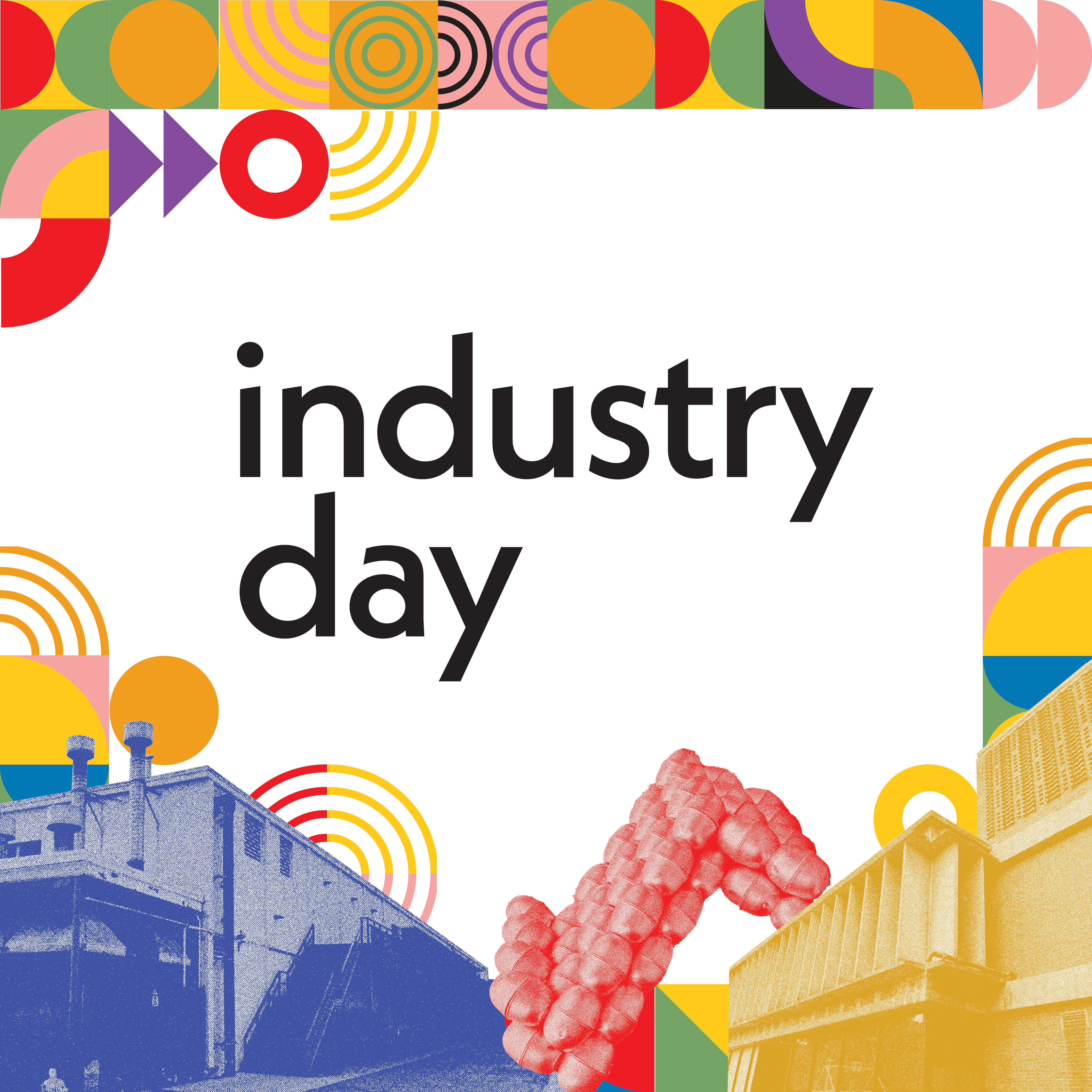 promotional image for polykroma industry day.