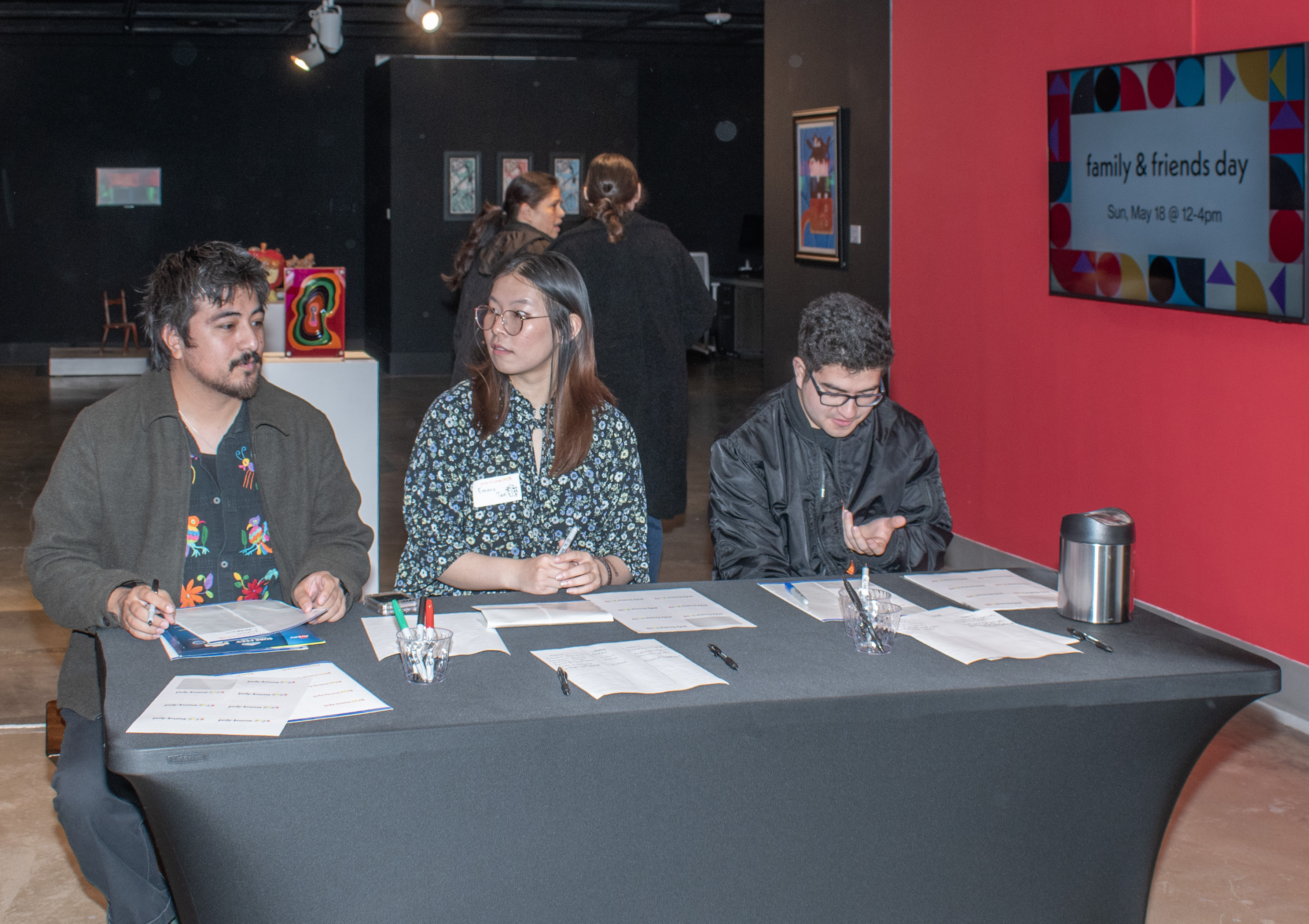 Reception photo of Industry Day.