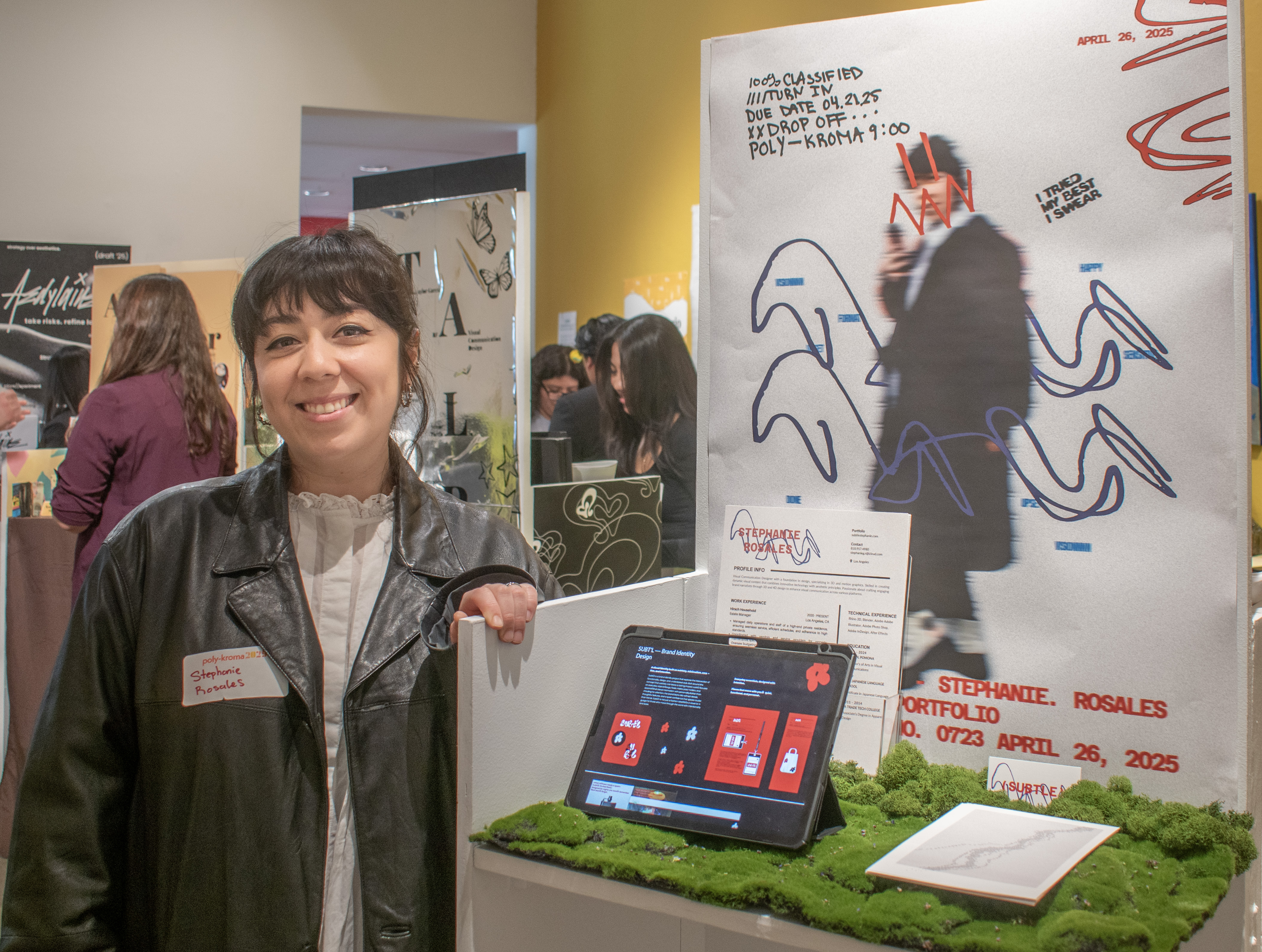 Reception photo of Industry Day.