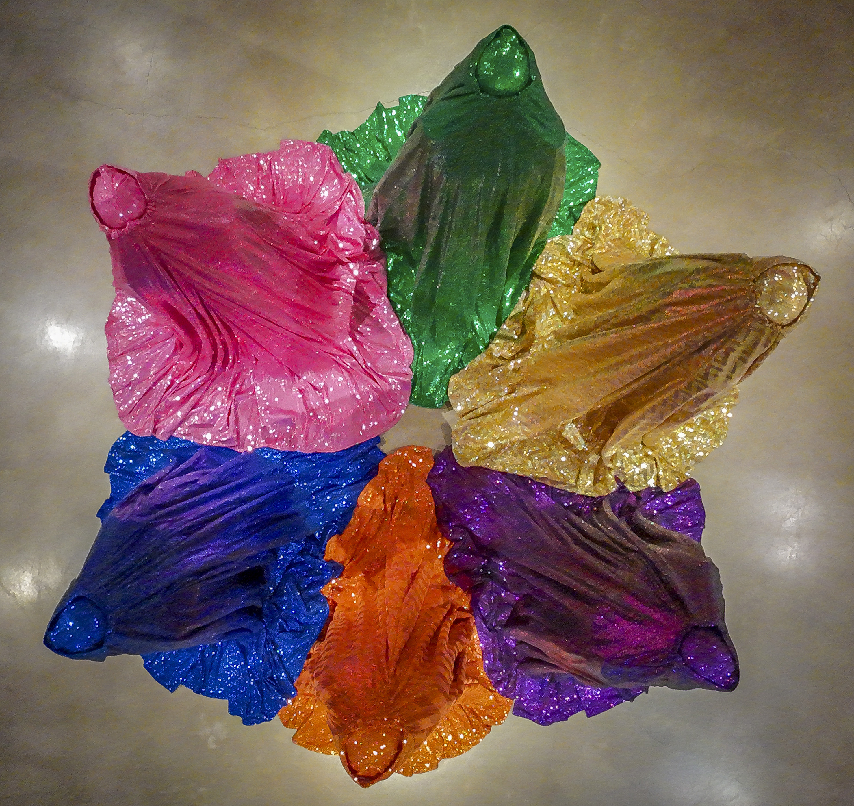 Overhead shot of Rainbow Brigade
