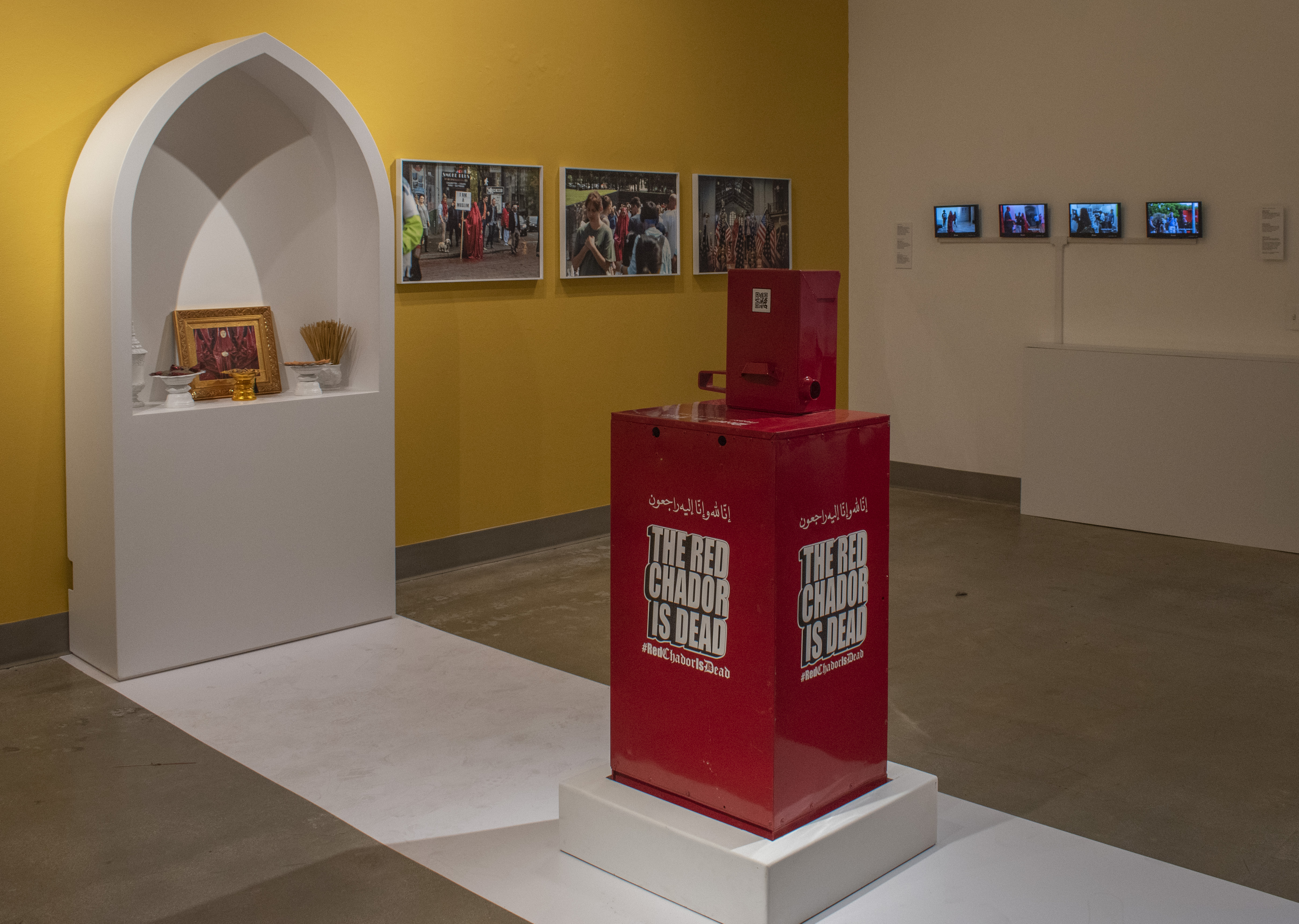 Installation shot of West Gallery