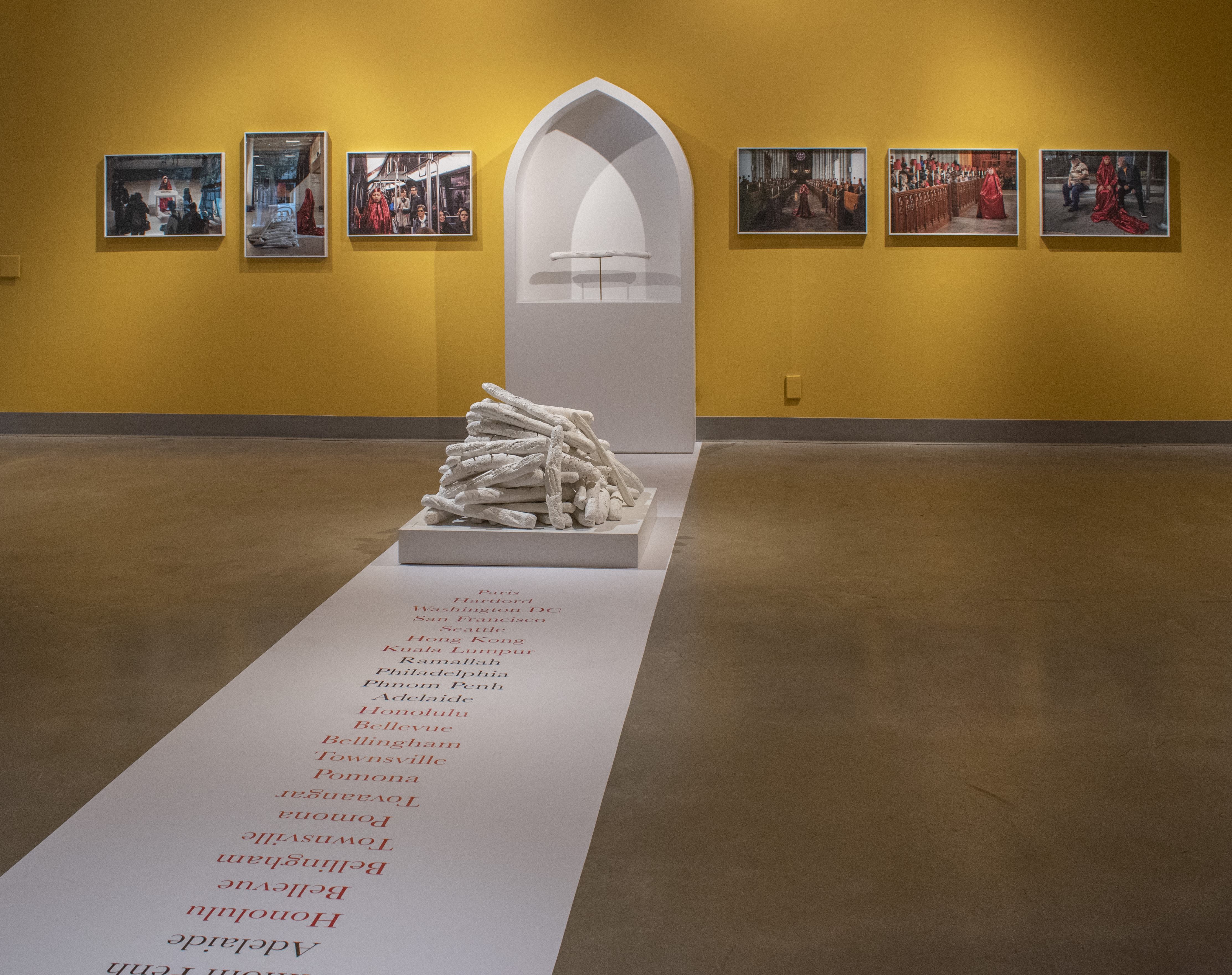 Installation shot of West Gallery