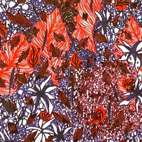 Detailed shot of "Dahveede" by Devora Orantes