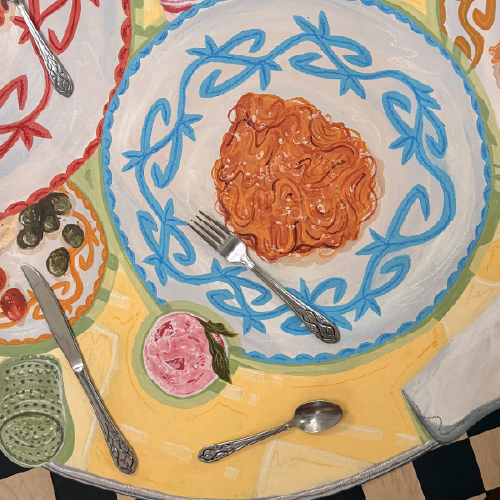 "The Party Table" by Ashley Toussonian