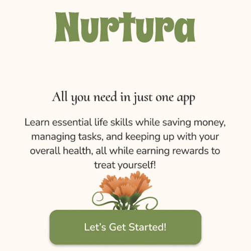 "Nurtura: All-In-One App for Personal Growth" by Vanessa Hernandez Garcia