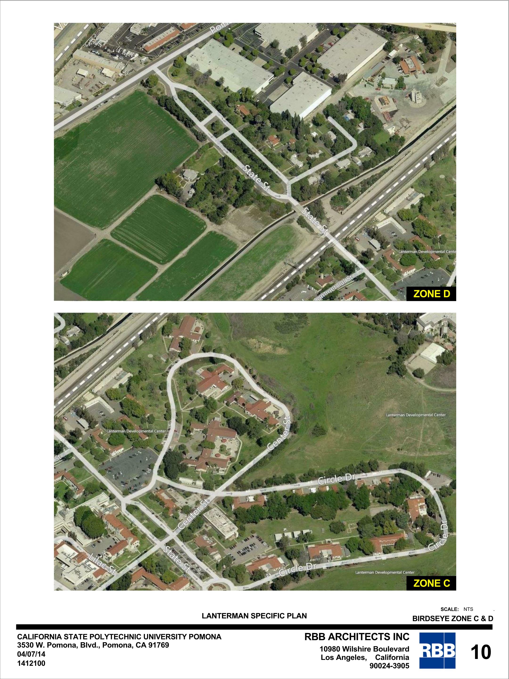 Closeup Zones C and D