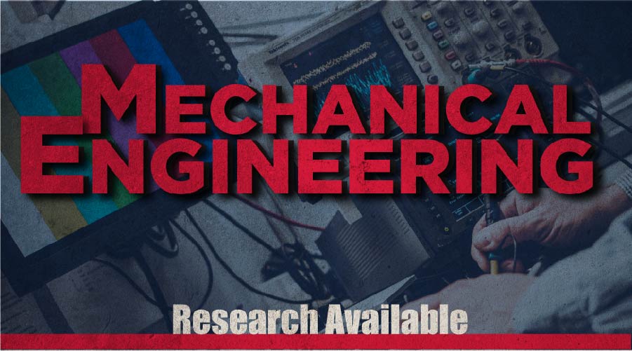 Mechanical engineering research available