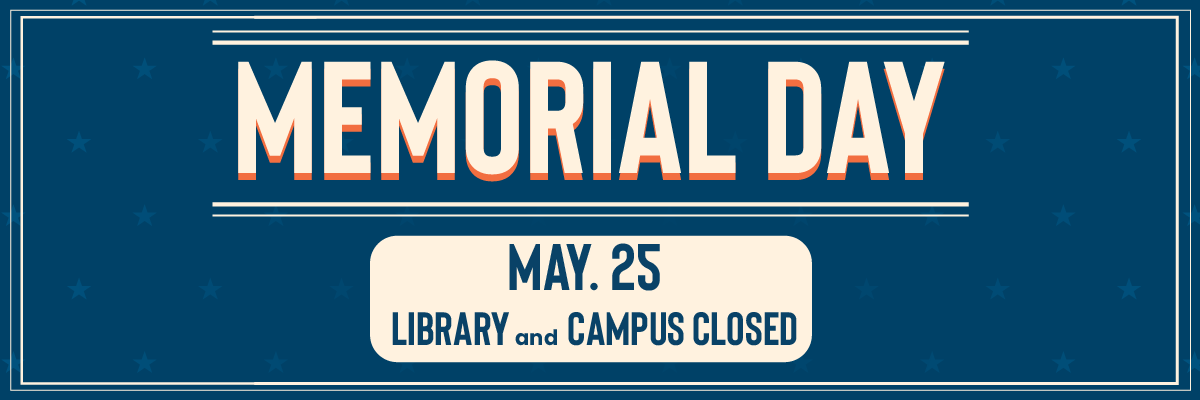 memorial day closed may 25