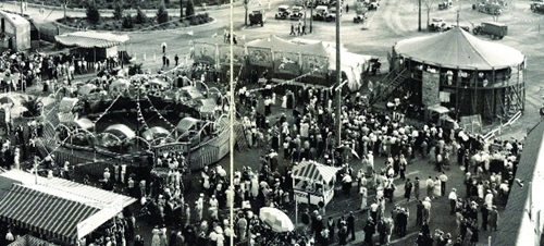 Photograph of the Los Angeles County Fairgrounds in 1935