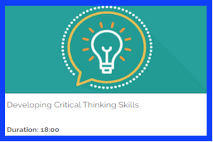 lightbulb indicating thinking critically
