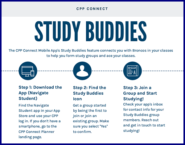 study buddies info flyer
