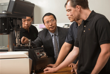 Dr. Yong Gan in lab