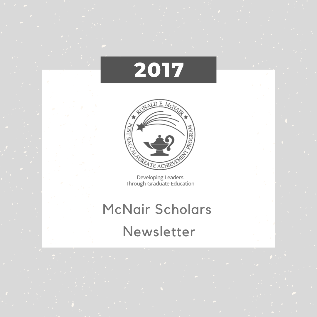 2017 McNair Newsletter