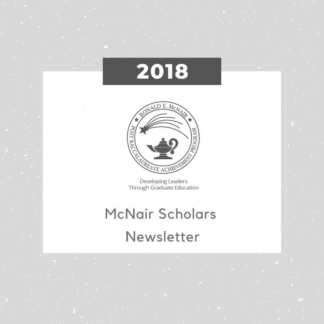 2018 McNair Newsletter