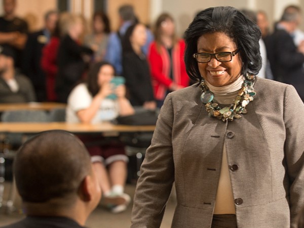 Dr. Coley at an Event