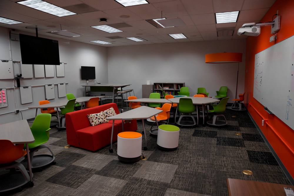 picture of an active learning space