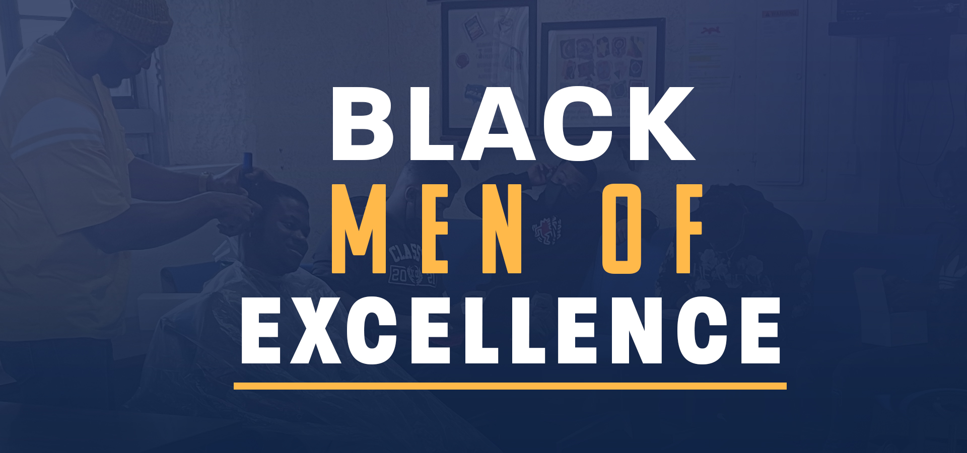 Black Men of Excellence Banner