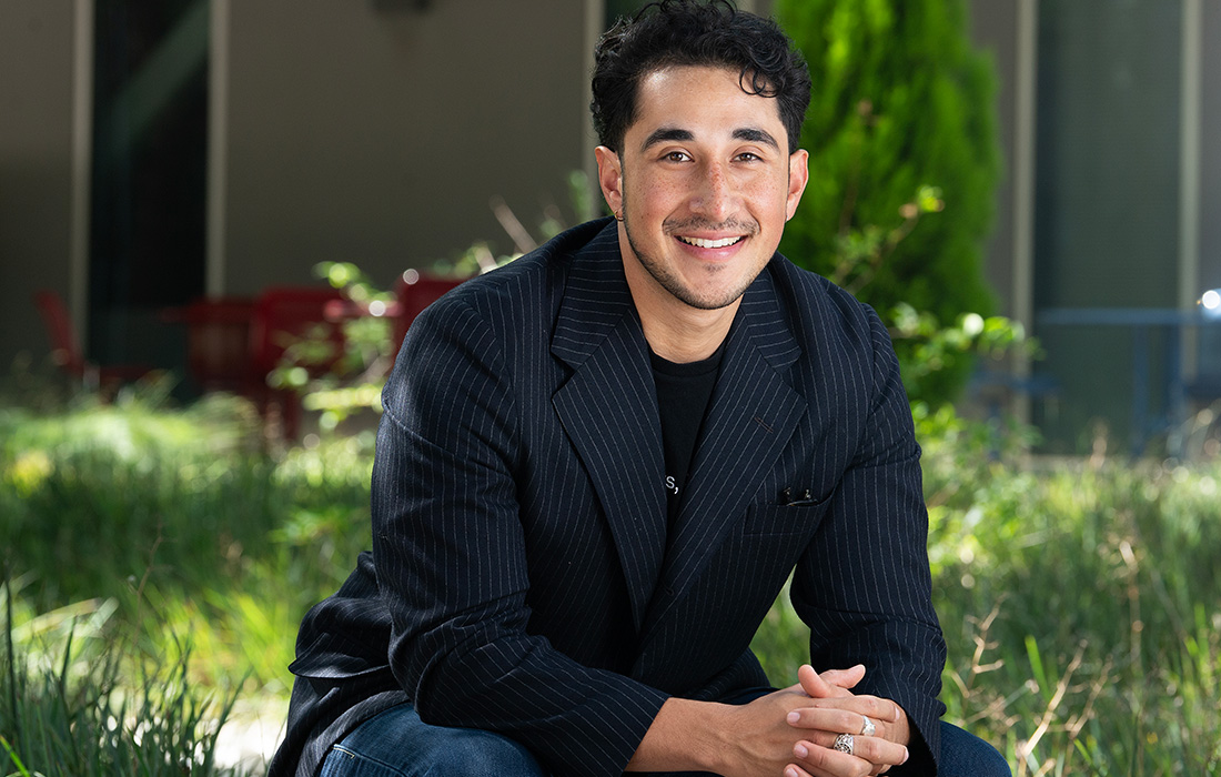 Johans Acosta smiling