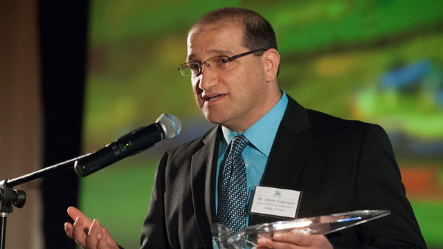 Sep Eskandari, an alumnus and chair of the Academic Senate, will serve as the interim associate vice president for Academic Planning and Faculty Affairs, effective Aug. 2.