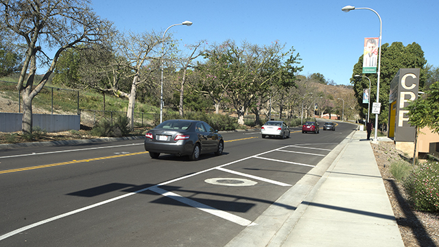 Overnight utility work will begin on University Drive between Temple Avenue and Eucalyptus lane, starting November 13.