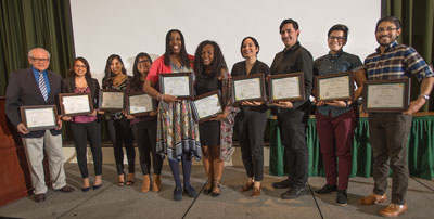 Organizers of the Unity Luncheon honor the 2016 Diversity Champions.