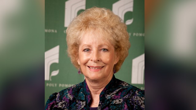 Diana Bartholomew worked at Cal Poly Pomona for more than 30 years.