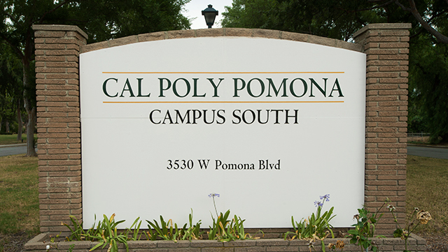 The Cal Poly Pomona Campus South Entrance