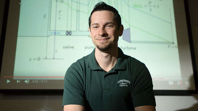 Professor Paul Nissenson led a group of seven Cal Poly Pomona faculty who won the Online Learning Consortium's Digital Innovation Award for their innovative changes to an engineering course.