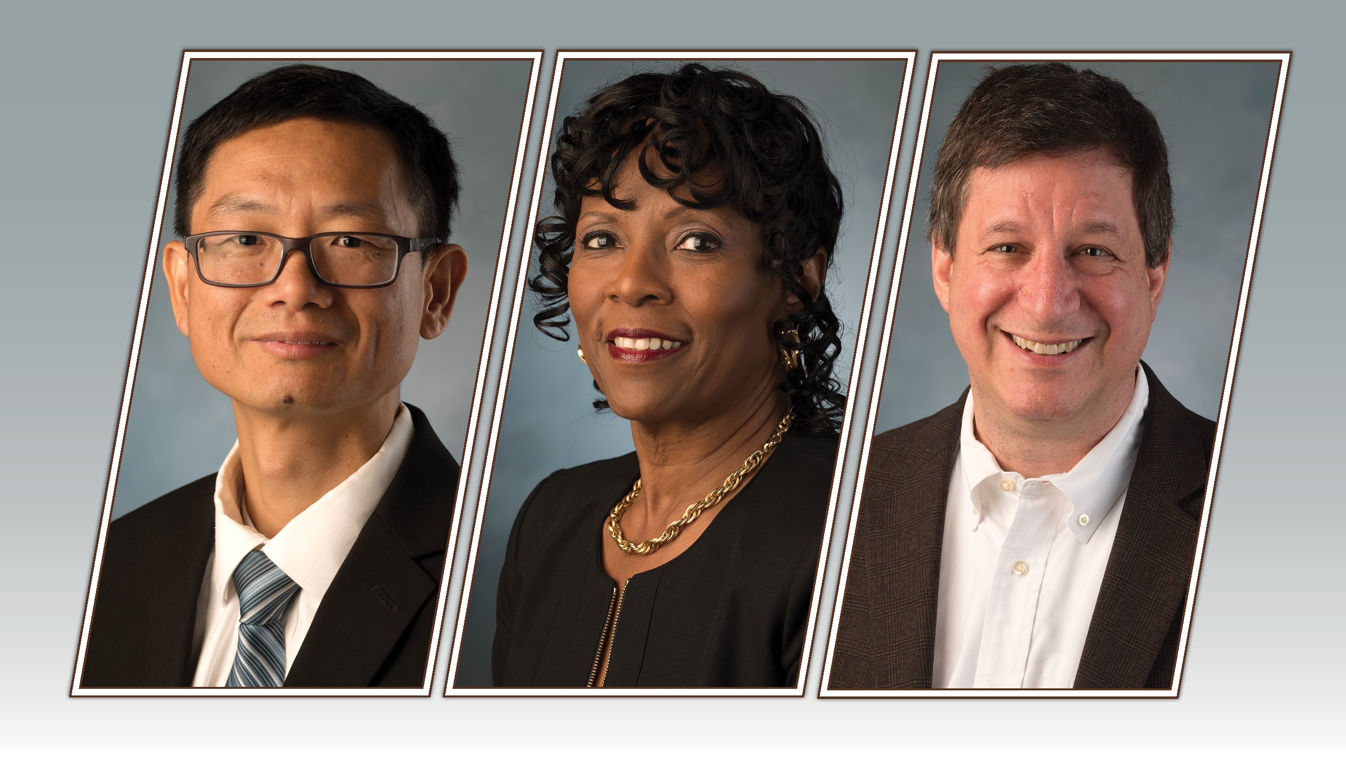 The winners of the 2018 Provost's Awards for Excellence are Mingheng Li, Felicia Friendly Thomas and Alexander Rudolph.