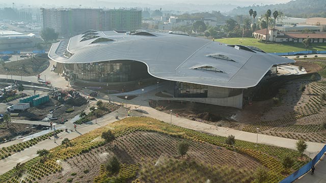 The Student Services Building.
