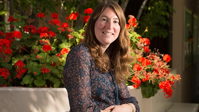 Dr. Jennifer Switkes from the Mathematics and Statistics Department.