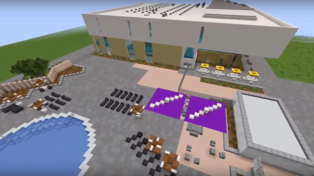 Minecraft replica of the BRIC