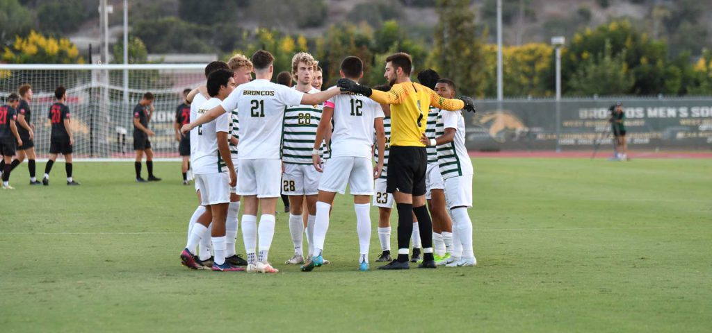 CPP Men's Soccer Team on September 3, 2022.