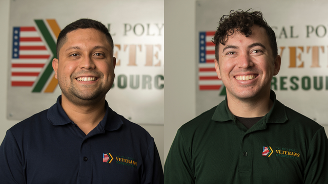 Pictured from left to right: John Offenburger and Jonah Aguirre