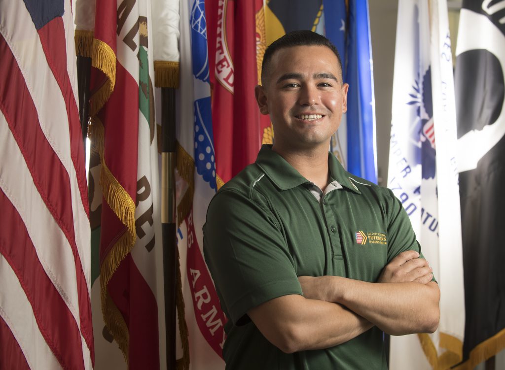 Fabricio Monterrosso was named the Veteran of the Year for the city of Pomona for 2018.