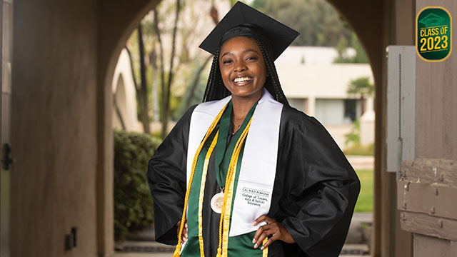 Raisa Majid in Cap and Gown.