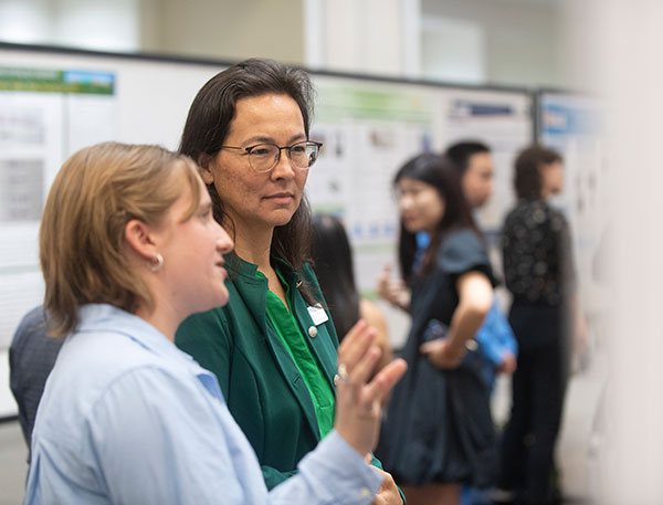 ean Camille Su-Lin Johnson at the Creative Activities and Research Symposium