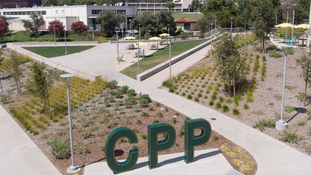 The Park at 98 with the CPP letters entrance.