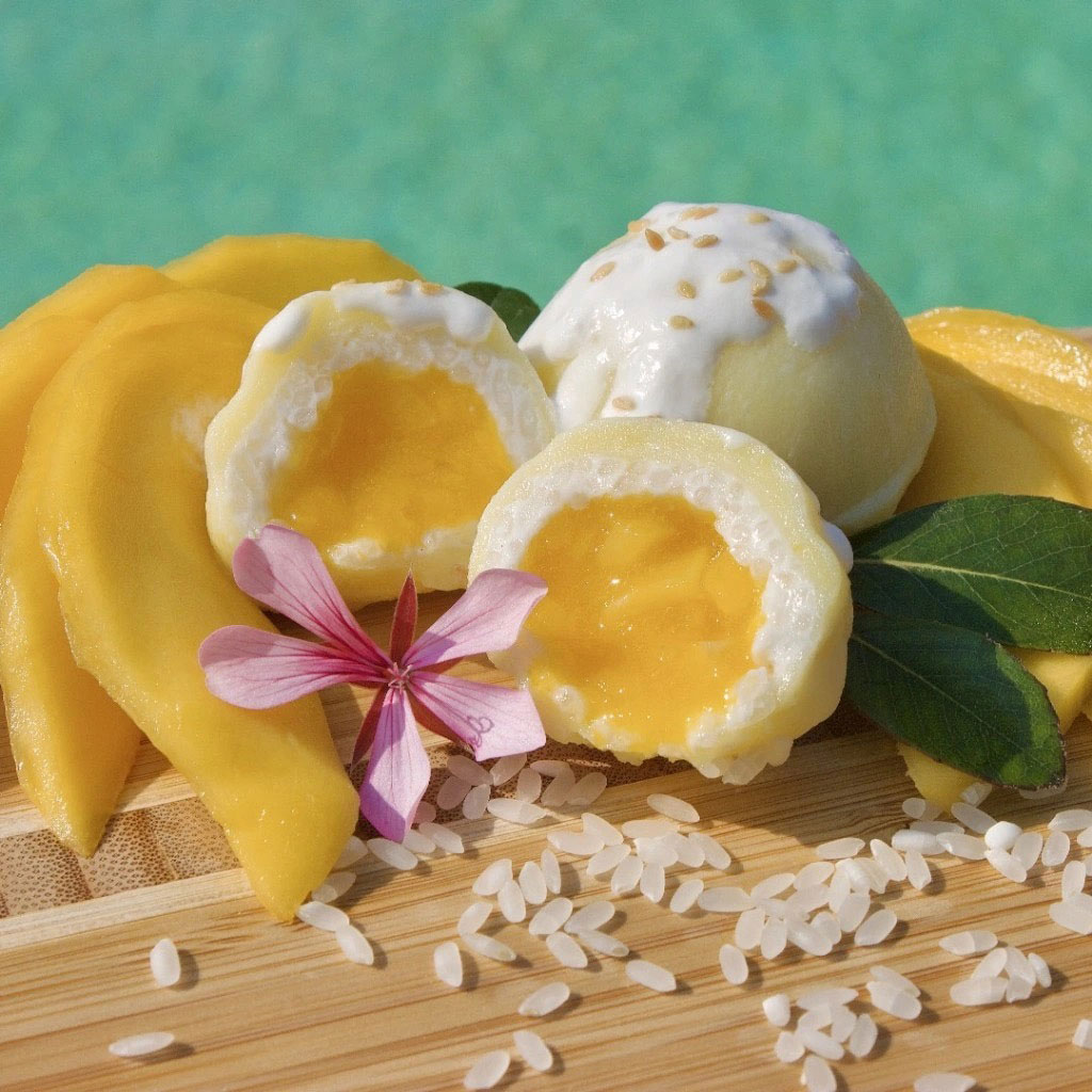 Mango Sticky Bites