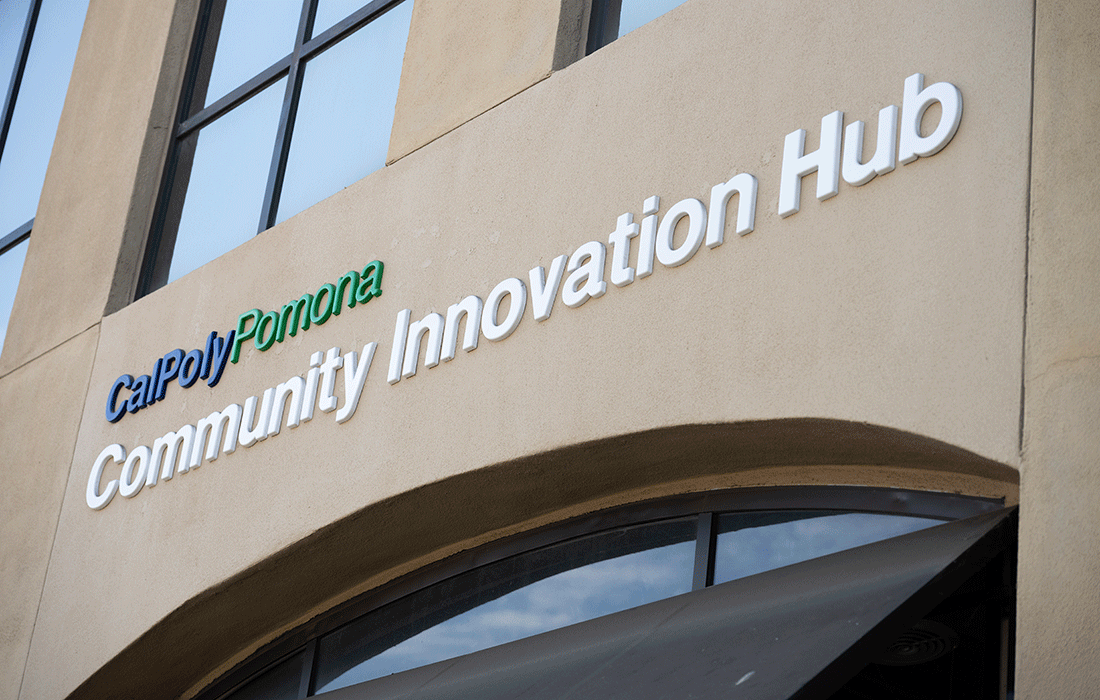 Exterior of Community Innovation Hub 