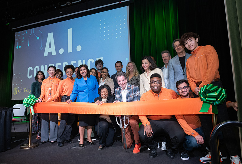 AI Conference Ribbon Cutting