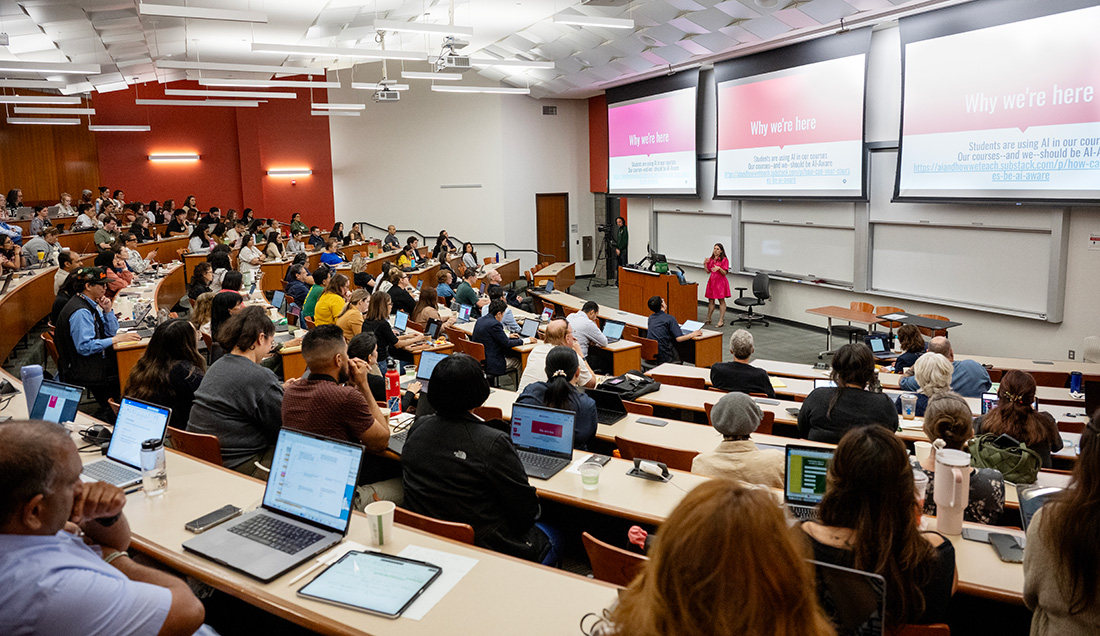 Faculty and Staff attend the 2025 Summer Conference. 