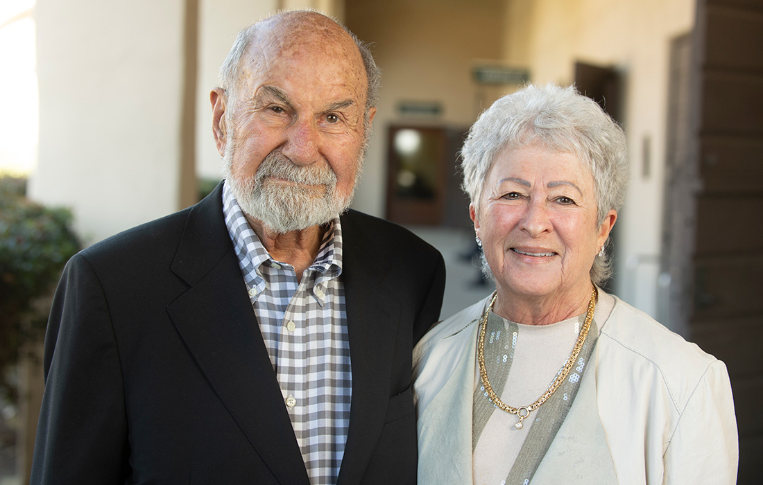 Larry and Jo Shupnick at the Celebration of Support 