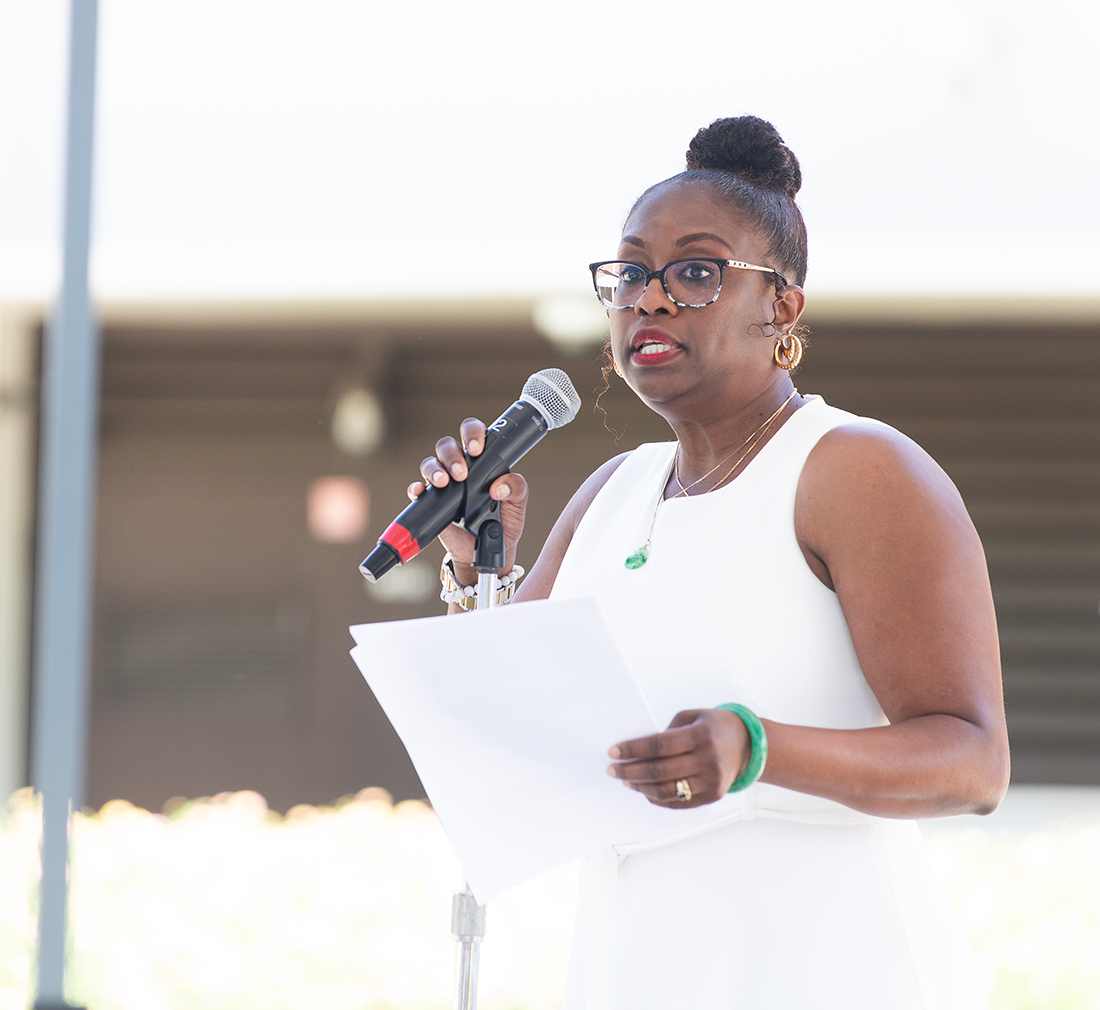 Dean of the College of Education and Integrative Studies Jenelle Pitt-Parker